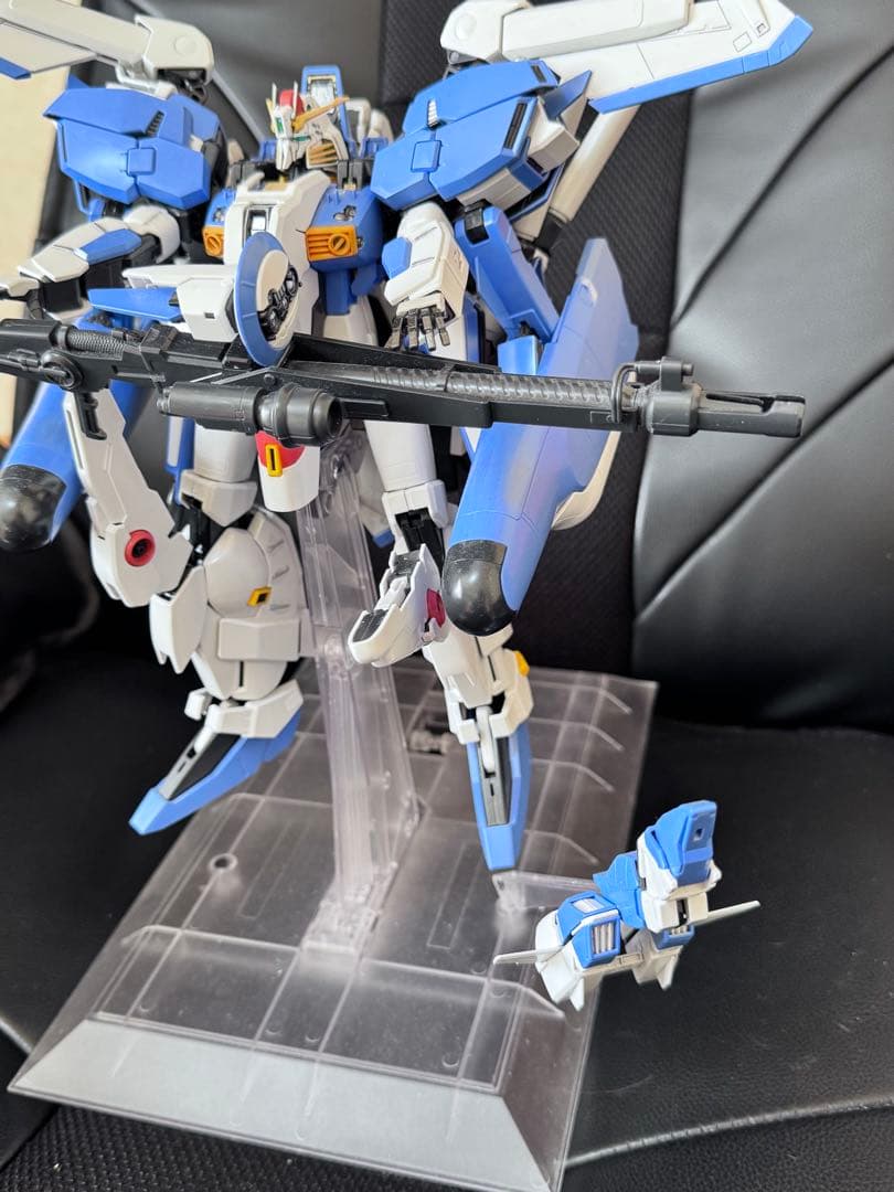 【ジャンク品】　MG 1/100 Ex-Sガンダム/Sガンダム　組立済み