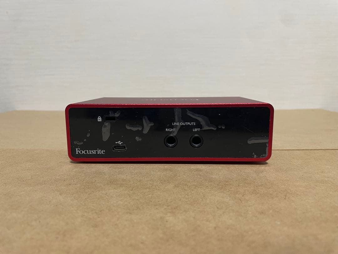 DTM・DAW Focusrite Scarlett Solo(gen3)