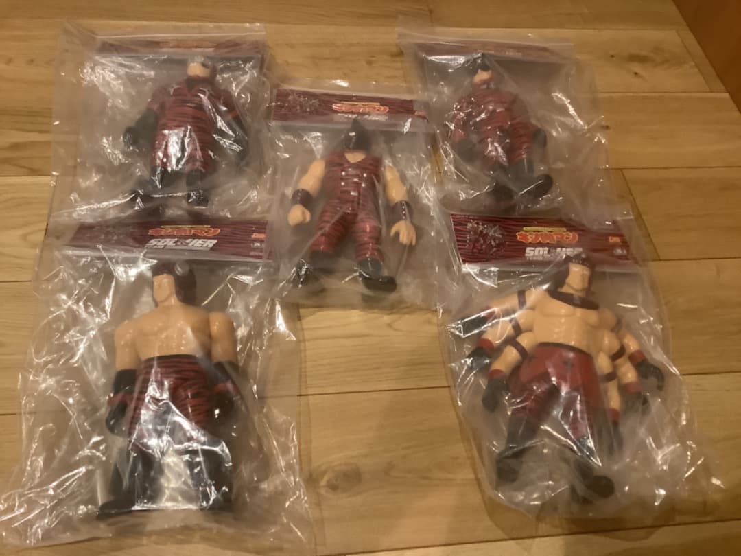 超希少品‼️　キン肉マン　ファイブスタートイ　ソルジャーチーム新品未開封品！