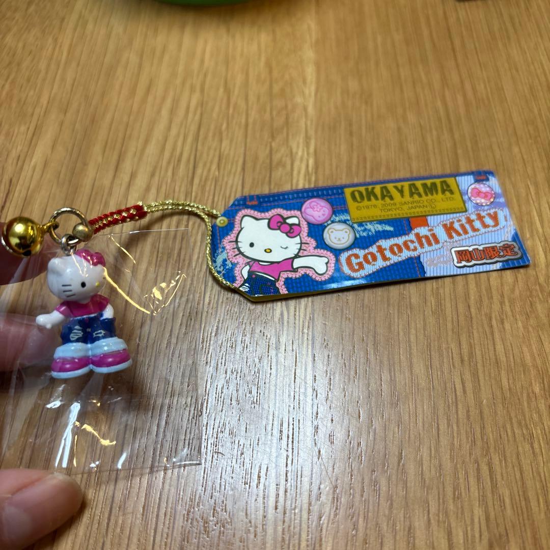 ご当地キティ　岡山限定　デニム