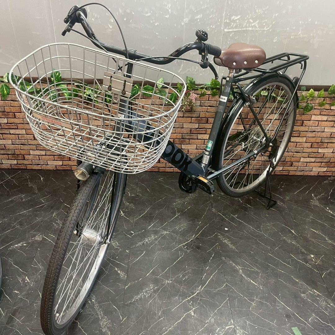 【61】一般車 ママチャリ VROOK グレー 27インチ 外装変速付き