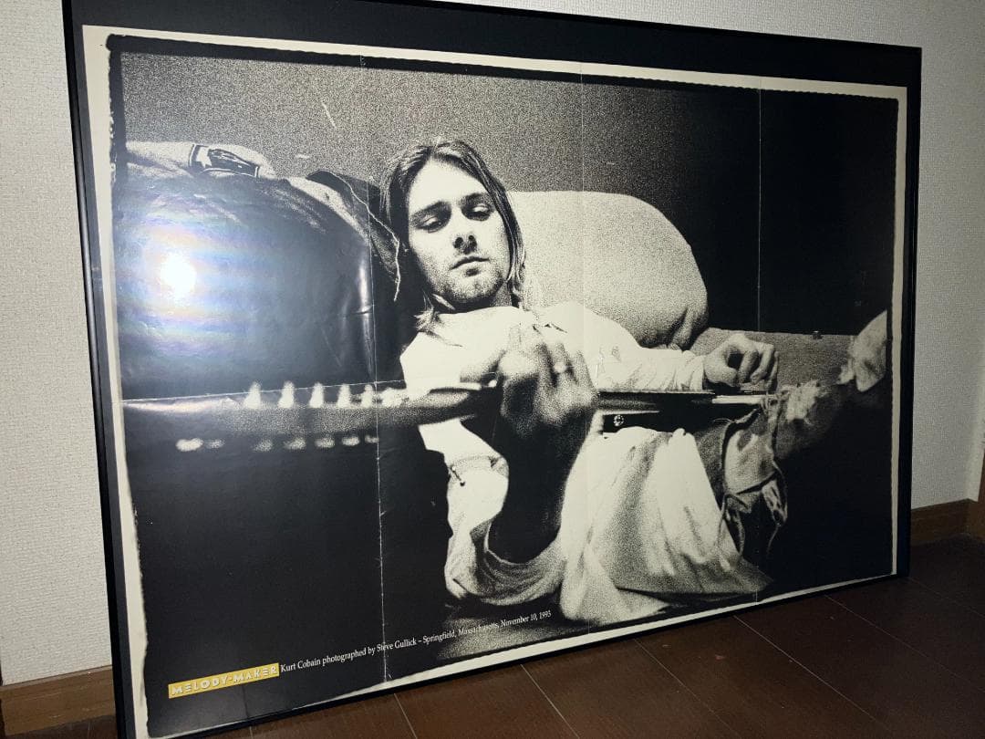 90年代 ネオヴィンテージ！NIRVANA ニルヴァーナ カートコバ―ンポスター