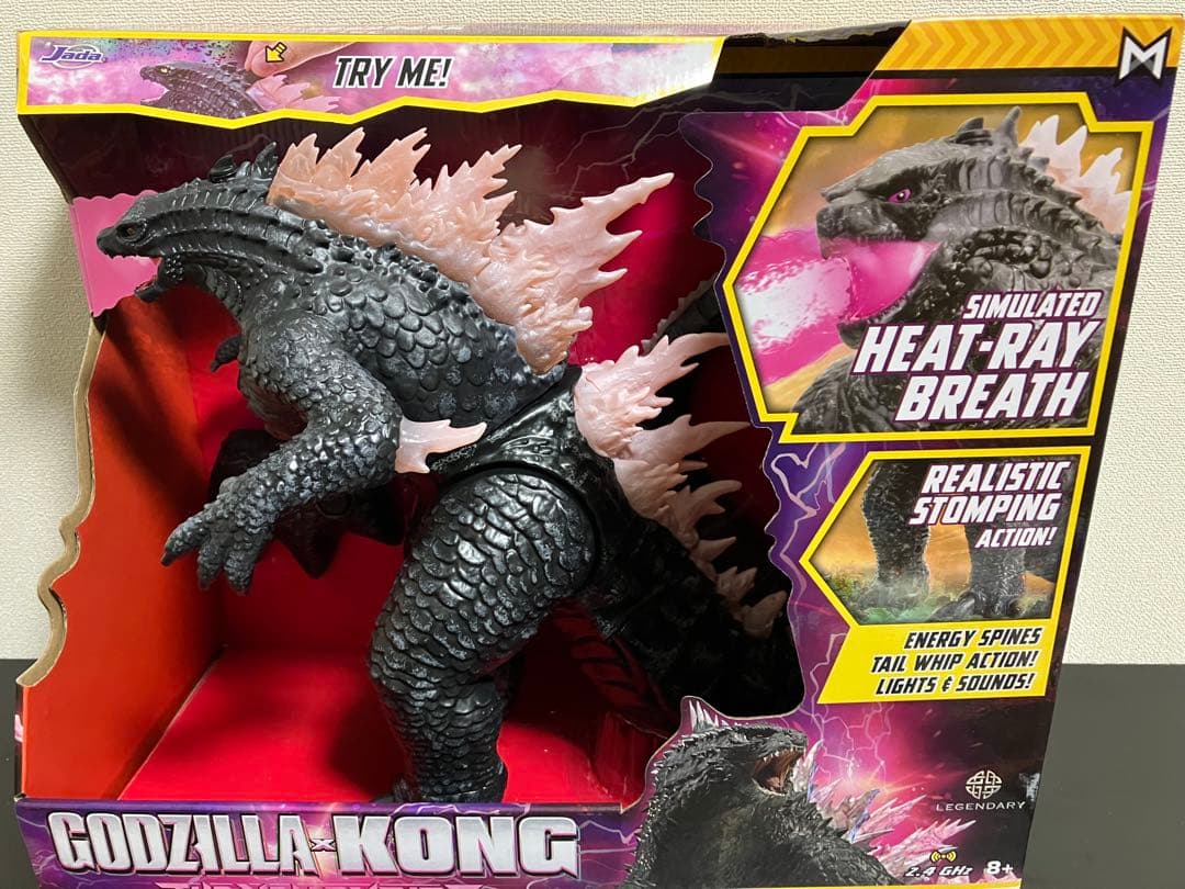 Jada Toys ヒートレイブレス ゴジラ ラジコン 特撮 Godzilla