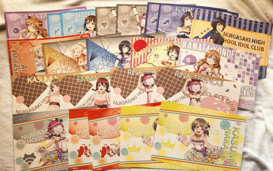 ラブライブ 虹ヶ咲 ランチョンマット お台場 まとめ売り