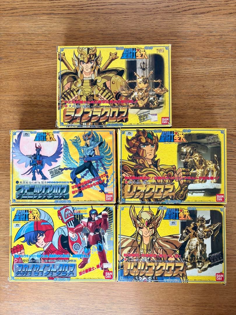 バンダイ　聖闘士星矢 フィギュア 5体セット