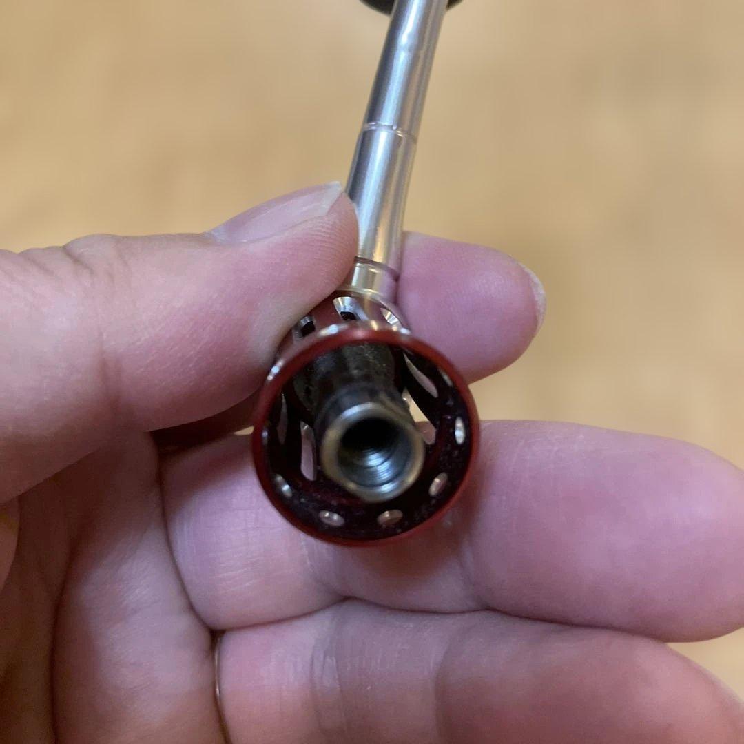 美品　スタジオオーシャンマーク　ダイワ用　シングルハンドル　ゴメクサス　スタンド