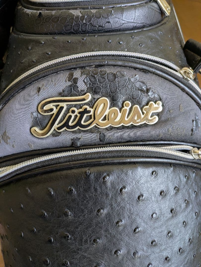 Titleist ブラック キャディバッグ