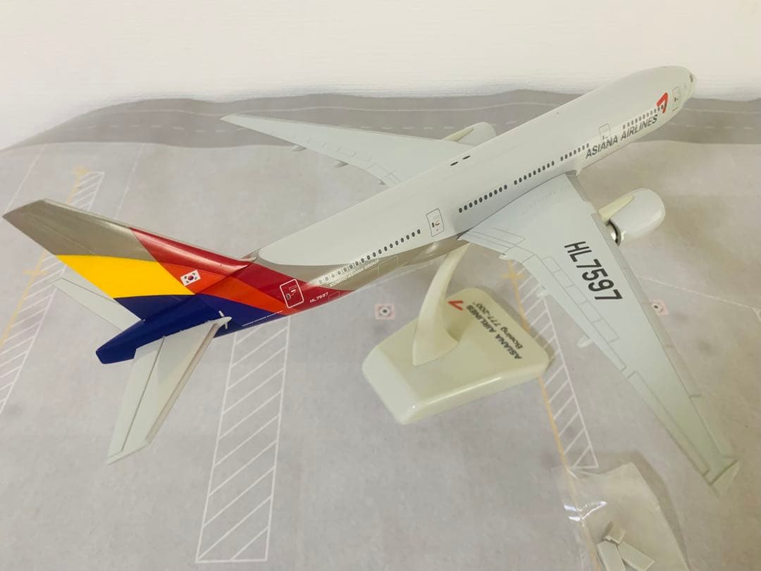 セイヤ／ＡＡＬ７８７と2機セット／ホーガン製アシアナ航空Ｂ７７７－２００