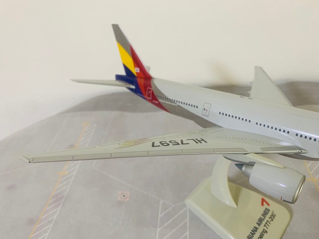 セイヤ／ＡＡＬ７８７と2機セット／ホーガン製アシアナ航空Ｂ７７７－２００