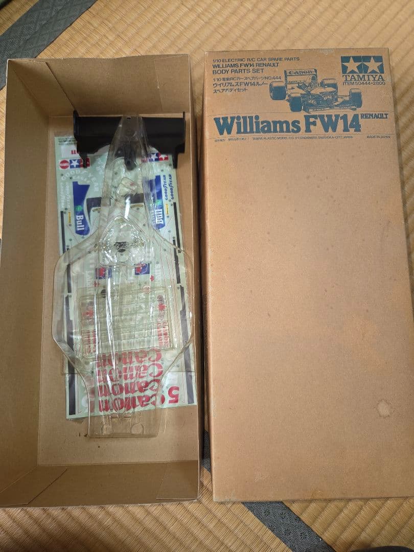 TAMIYA Williams FW14 ボディパーツセット