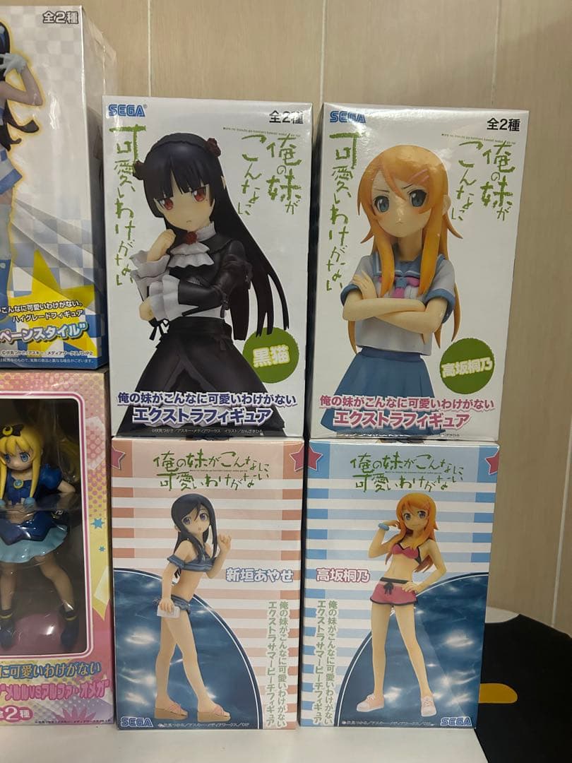 俺の妹がこんなに可愛いわけがない フィギュア セット。