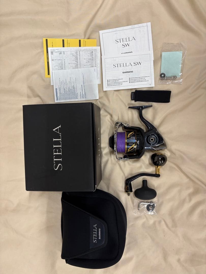 19ステラsw14000xg ゴメクサスカスタムハンドル付き