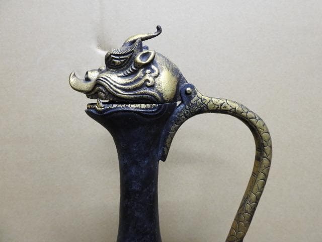 正倉院写　天馬画鳳凰蓋水注　MA73