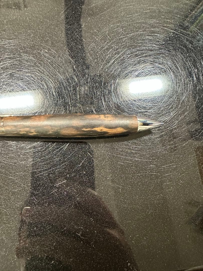 工房楔　黒柿孔雀杢   野原工芸パープルハート(期間限定)