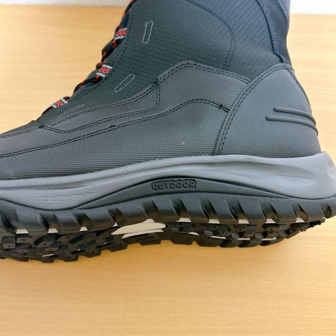 スノーブーツ 防水 冬 ファー 裏地 暖かい アウトドアシューズ ブーツ