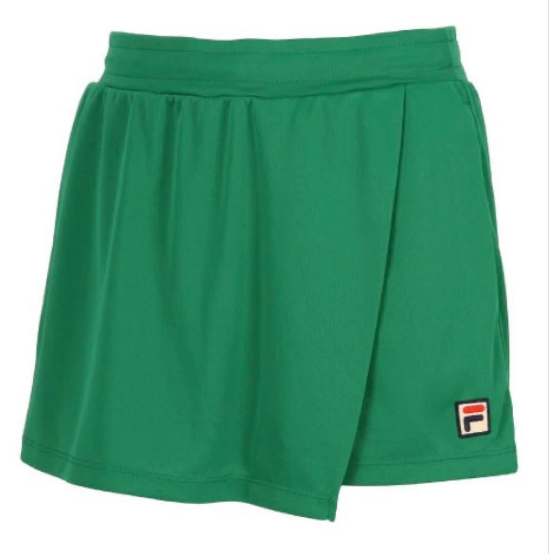 No.233 FILA 鮮やかgreenのラップショートパンツ☆新品☆