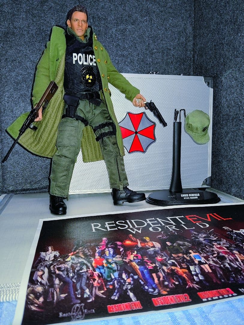 CAPCOM.バイオハザード①[クリス•レッドフィールド]1/6Size!