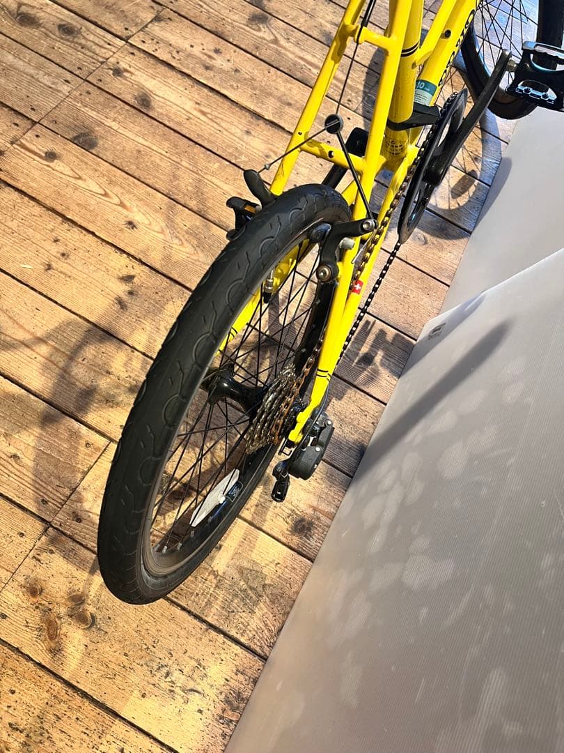 ミニベロ　BRUNO MIXTE ブルーノ　ミキスト　410mm 黄色