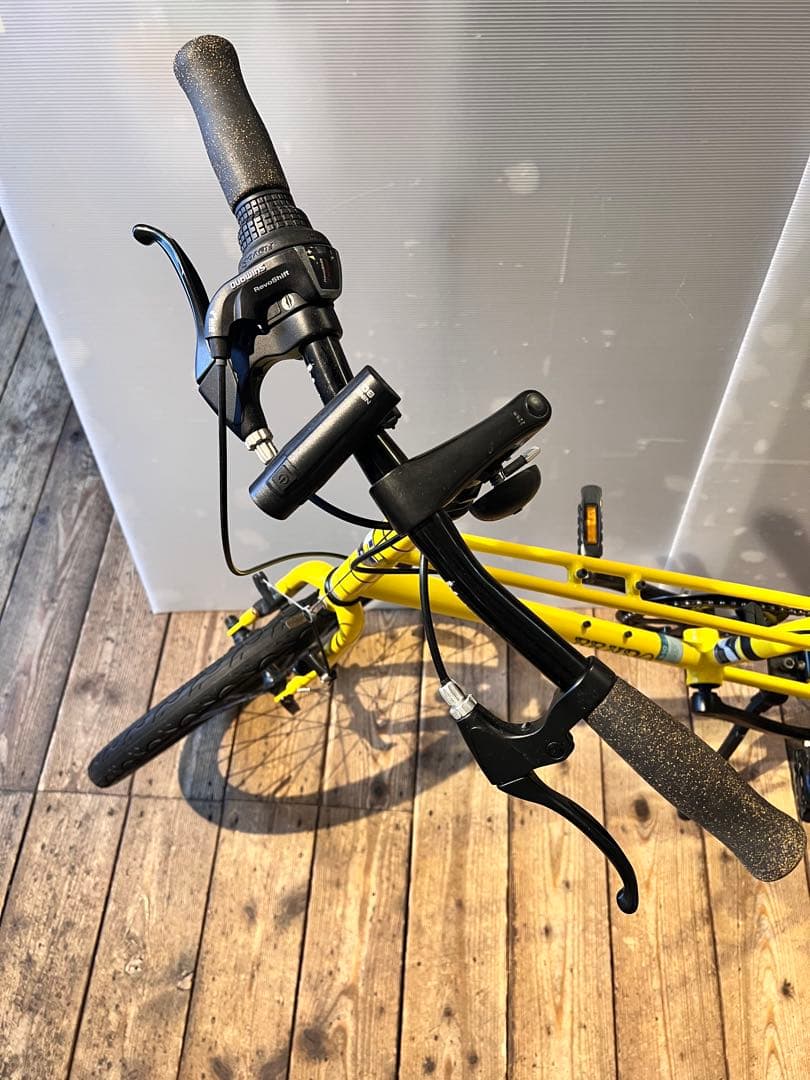 ミニベロ　BRUNO MIXTE ブルーノ　ミキスト　410mm 黄色