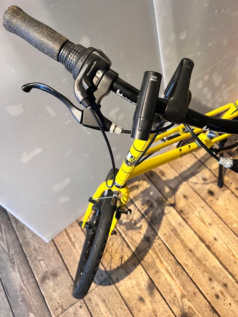 ミニベロ　BRUNO MIXTE ブルーノ　ミキスト　410mm 黄色