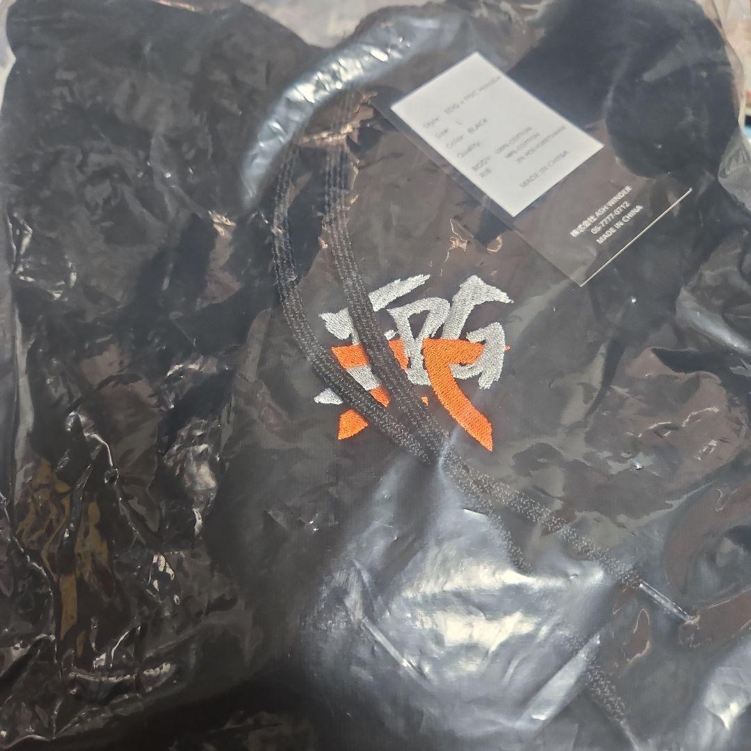 新品EDG X FNC HOODIE フード付きスウェット　パーカー