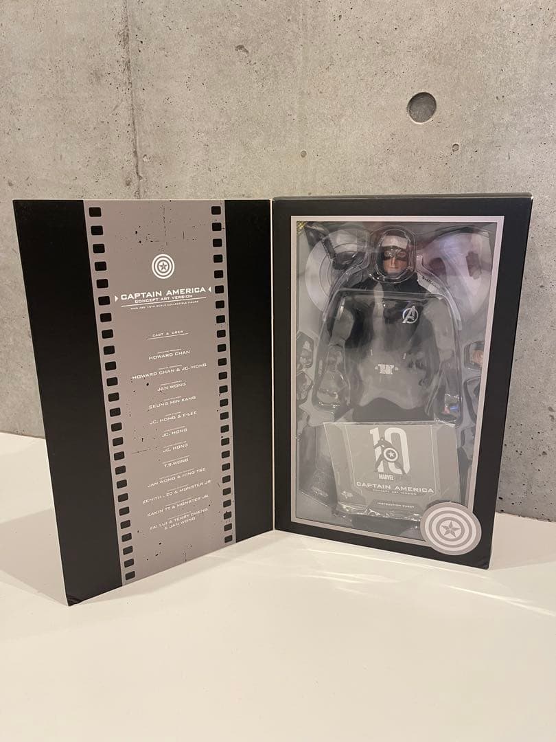 ホットトイズ・キャプテンアメリカ・コンセプトアート版