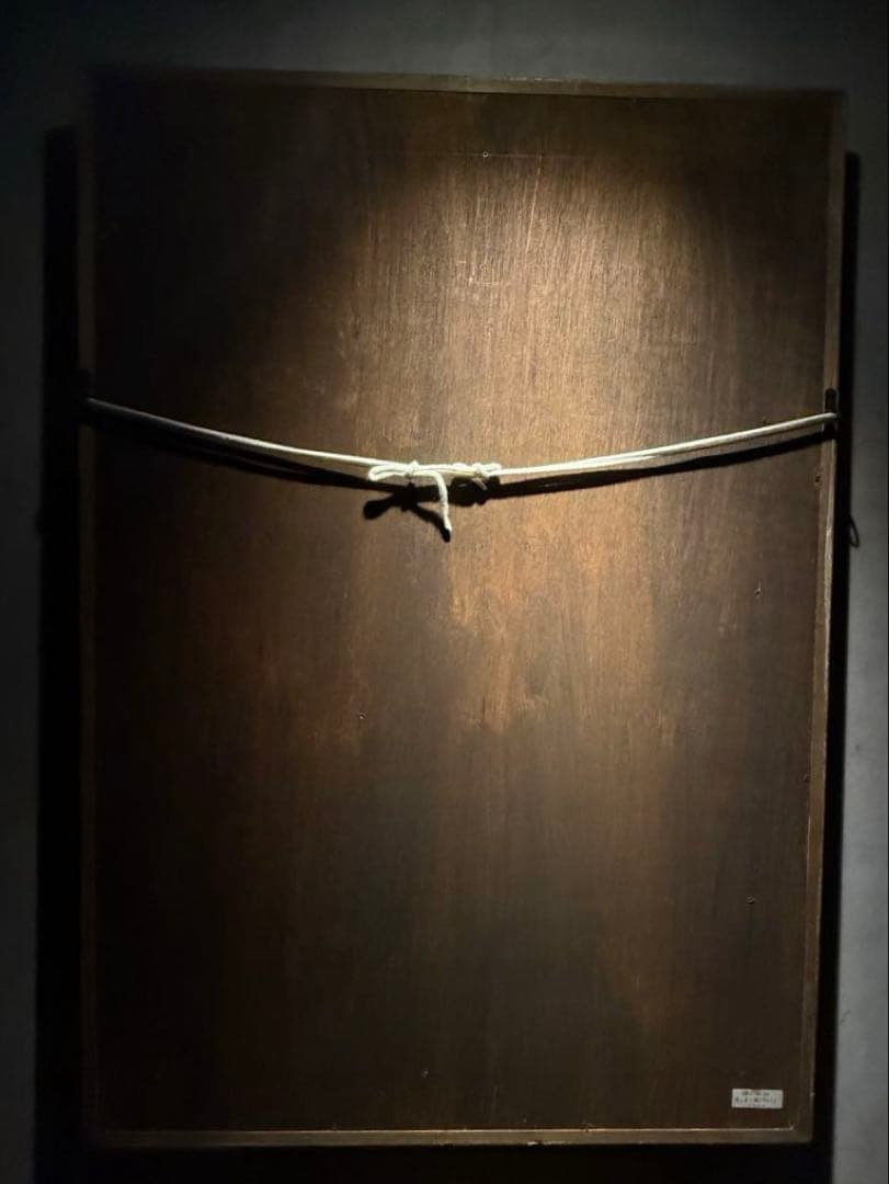 樺山祐和『鳥よ魚よ陽よ月よ人よ』 M 30号 肉筆油彩画