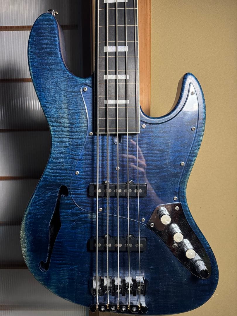 【超激レア仕様】Bacchus Woodline 5弦ベース【値下げ歓迎】