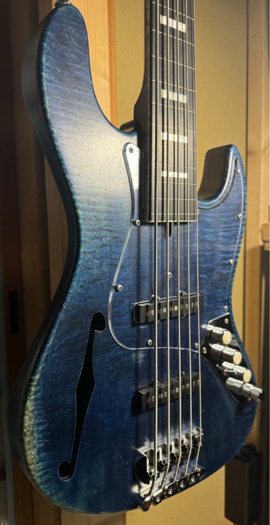 【超激レア仕様】Bacchus Woodline 5弦ベース【値下げ歓迎】