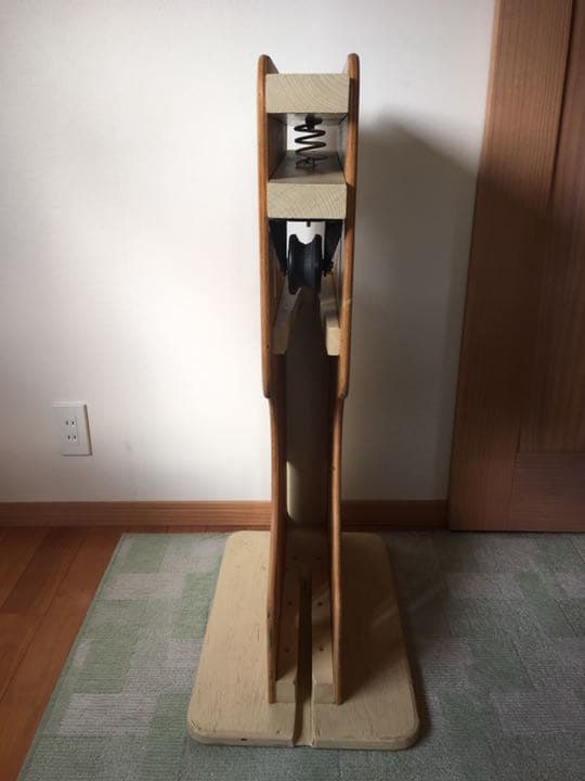 ピストバイクの発走練習台(工務店に依頼した完全オーダーメイド品)