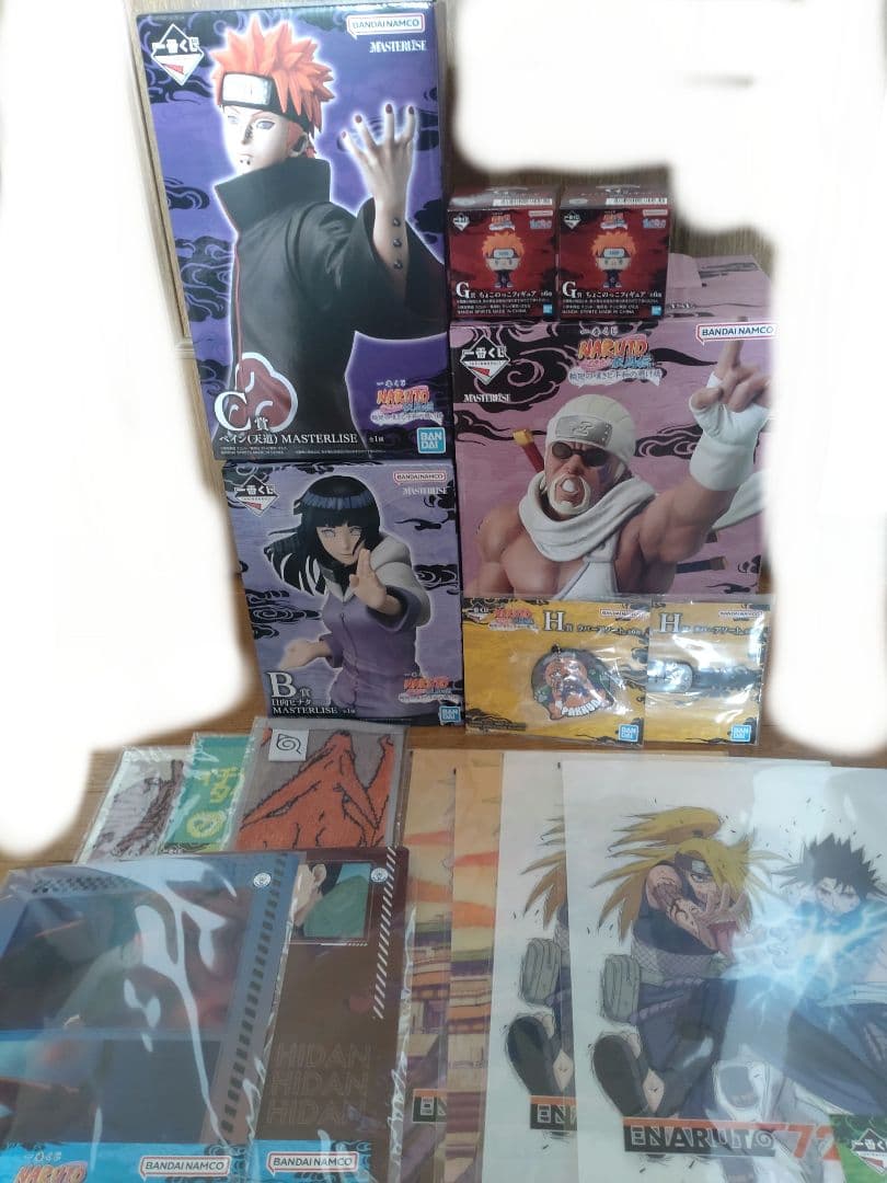 一番くじ NARUTO ナルト B 日向ヒナタ Ｃ ペイン D キラービー