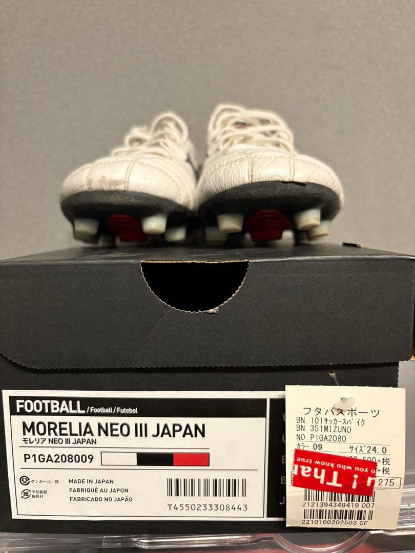 ミズノ　サッカースパイク　モレリアネオIII Japan