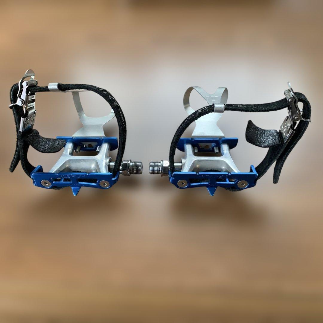 AKS X-1 自転車用ペダル 青