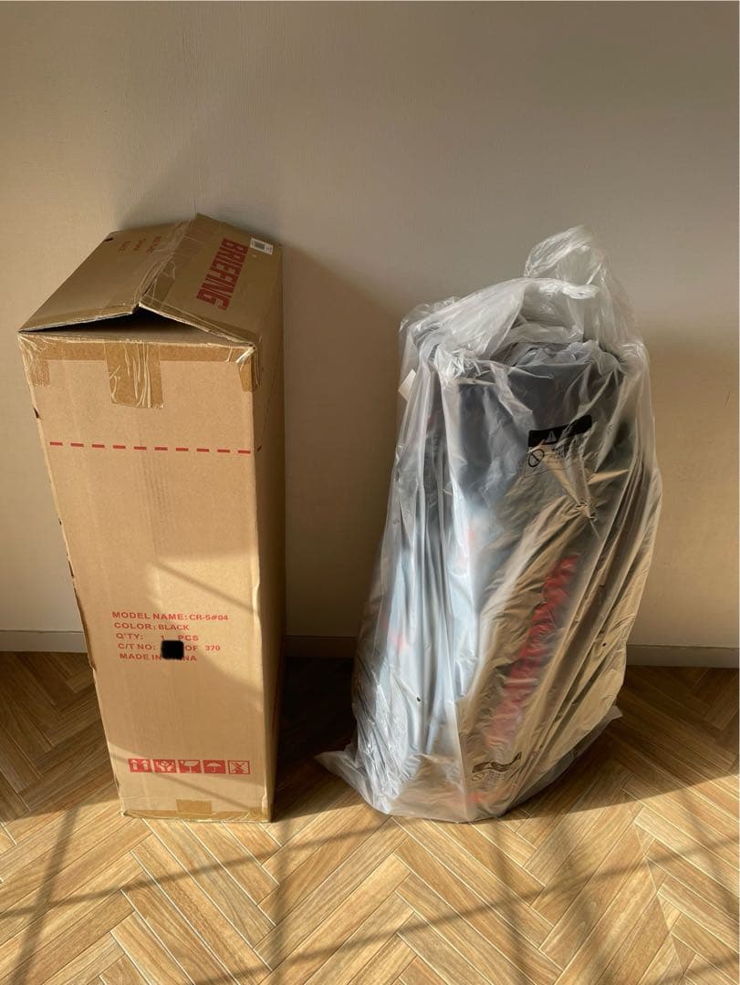 新品未使用 CR-5 #04 黒ブラック ブリーフィングゴルフキャディバッグ