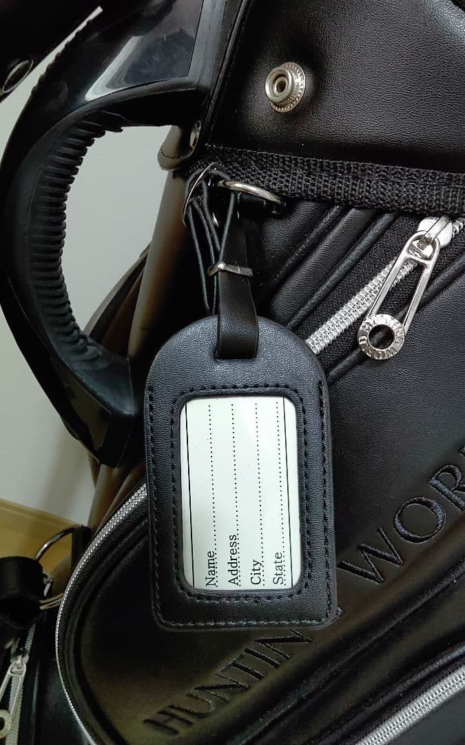 ハンティングワールド　ゴルフ　キャディバッグ　美品!