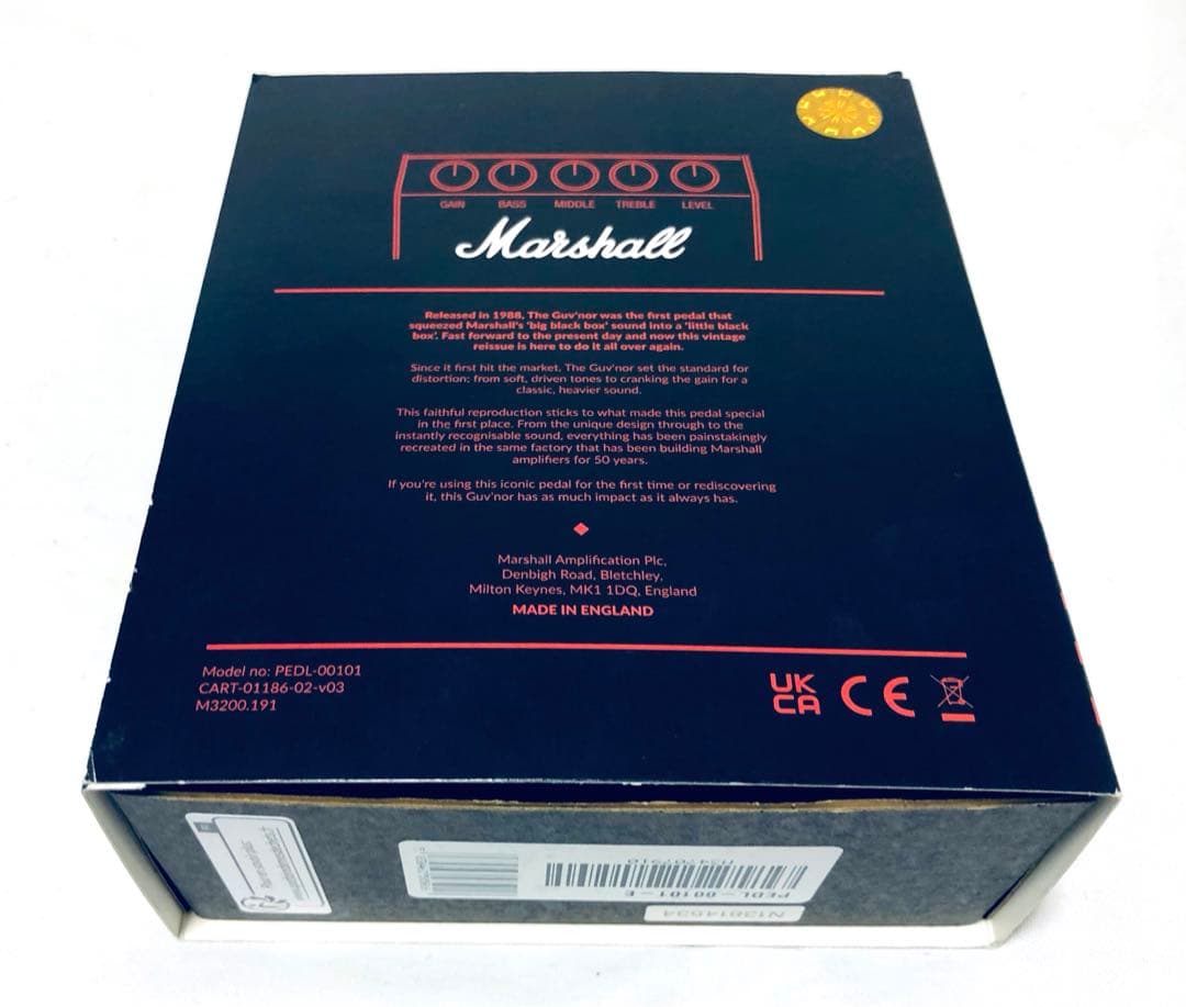 ギター Marshall The GuvNor 60th Anniversary