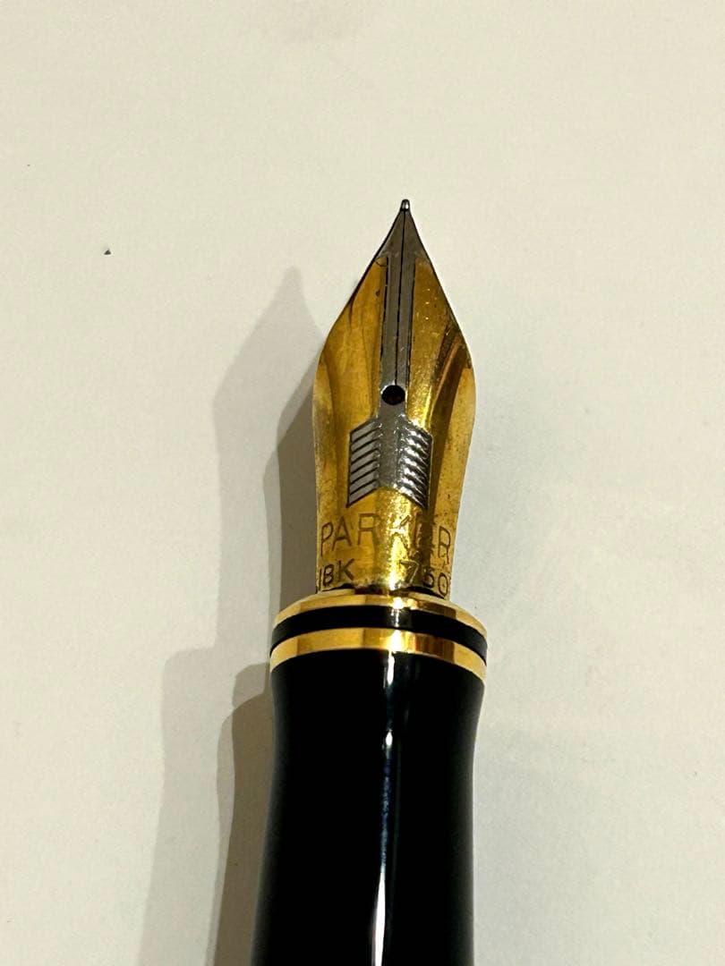 【美品】パーカー 万年筆 ブラック