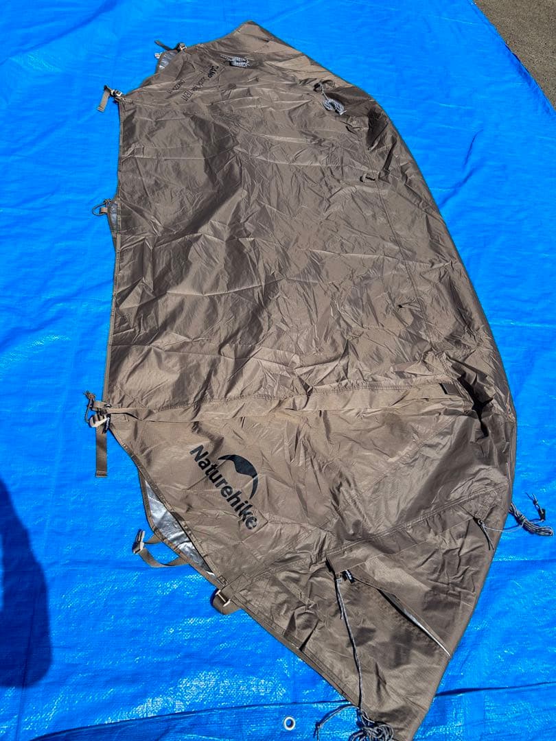 【美品】Naturehike ワンタッチ テント＋コットセット 2人用