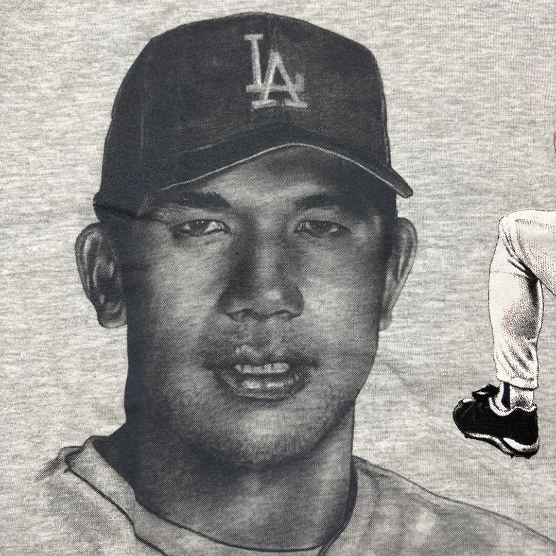 超レア 90s ドジャース野茂英雄 公式MLB Tシャツ ボディ Lサイズ