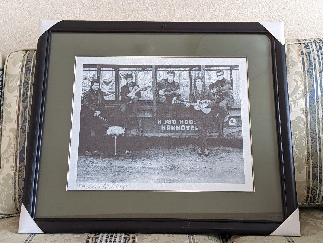 【本人サイン】Beatles Limited Photo 限定品 キルヒヘア撮影