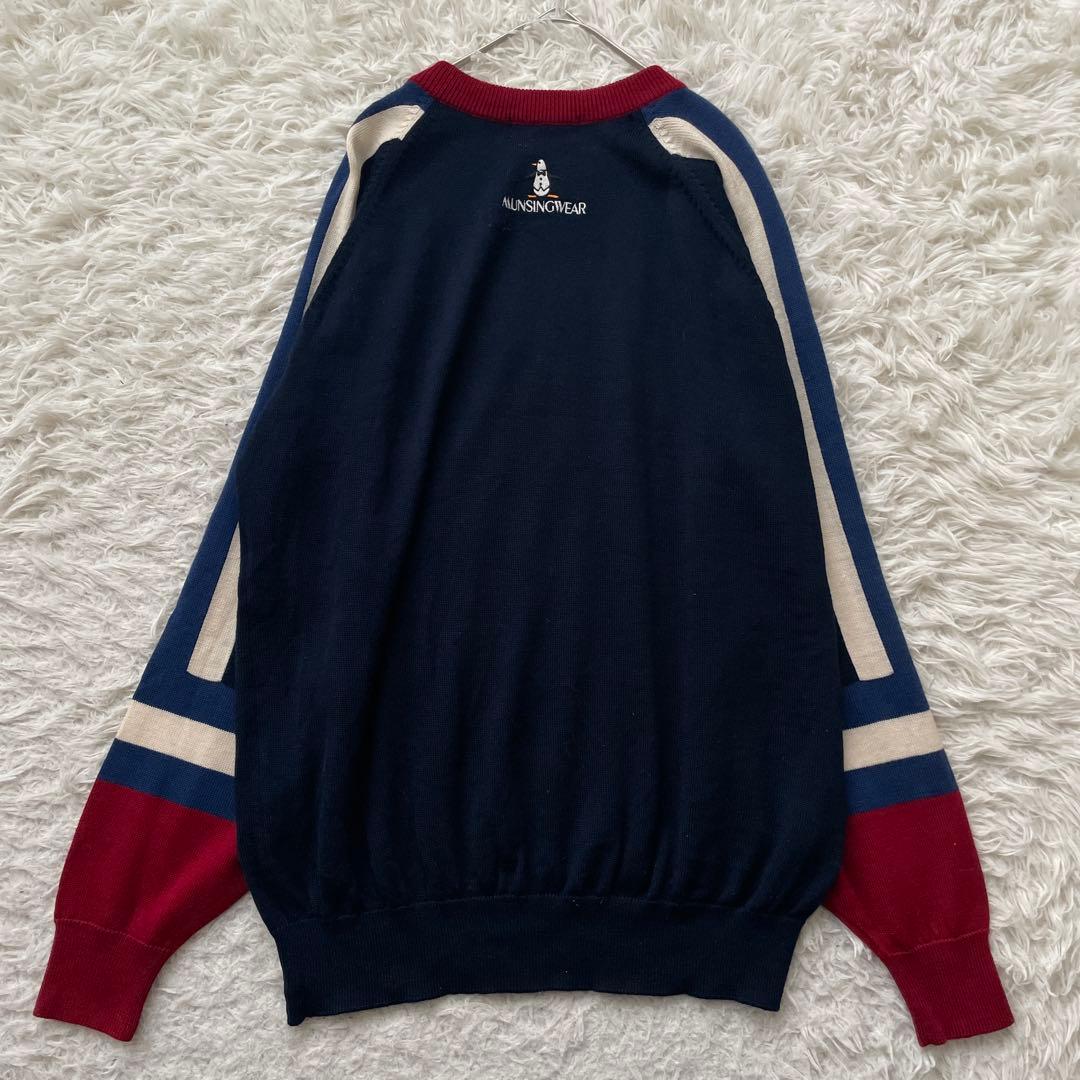 Munsing wear 長袖　ニット　セーター　洗える