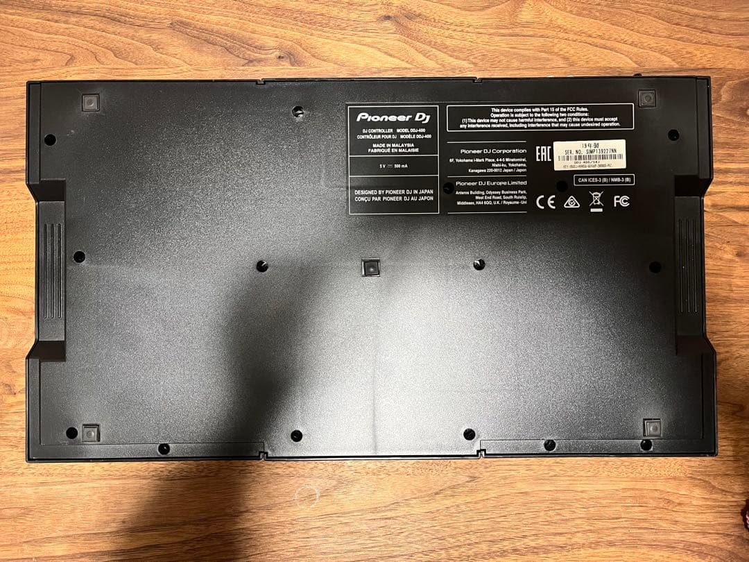 【美品】Pioneer DJ DDJ-400 2019年製 付属品あり