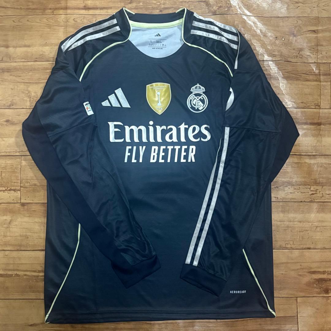 ア*ツ様 レアルマドリード 25-26 アウェイ 長袖 ユニフォーム No.10