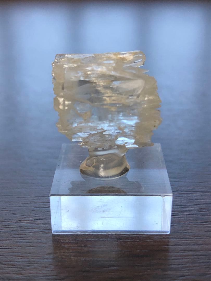 鉱物標本 パキスタン産 蝕像(エッチド)アクアマリン サムネイル