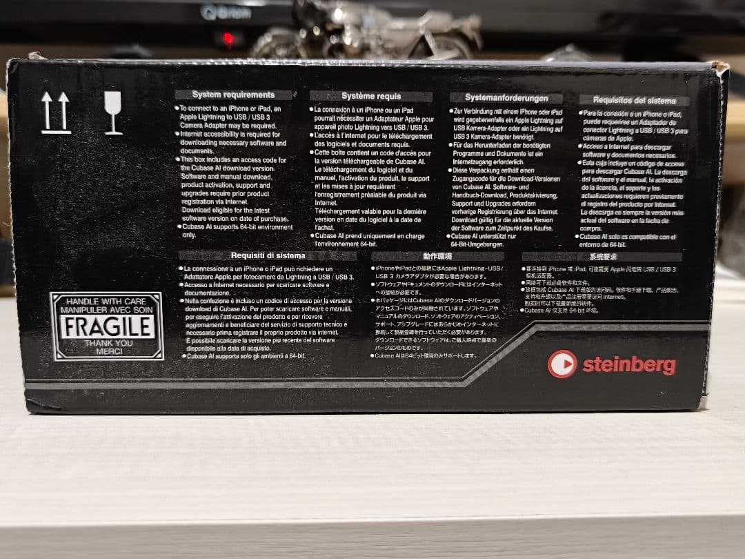 【動作良好】Steinberg UR22C ※外箱ダメージ・USBケーブル欠品