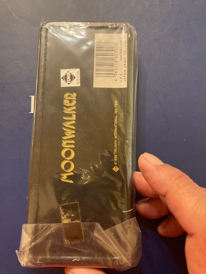 マイケルジャクソン缶ペンケースムーンウォーカー