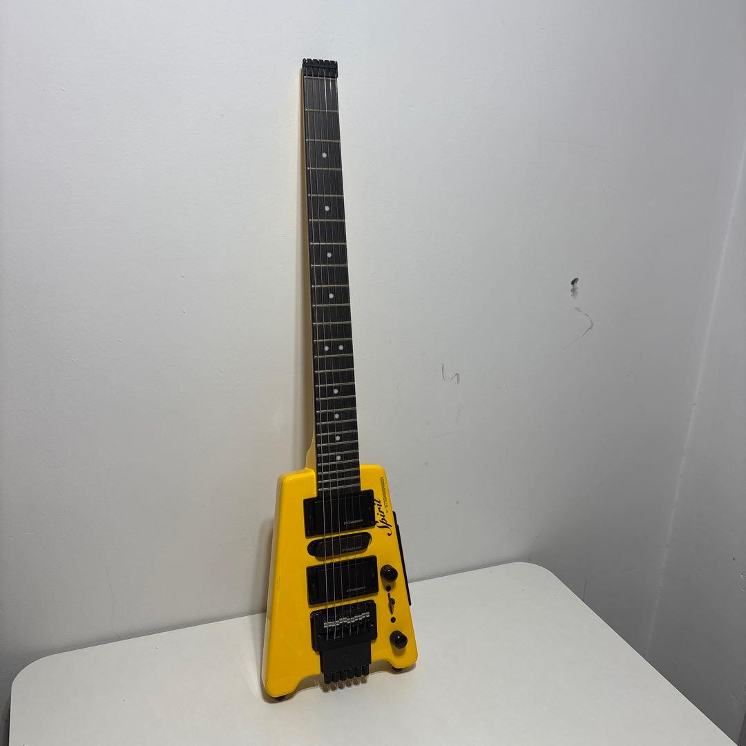 Spirit エレキギター イエロー
