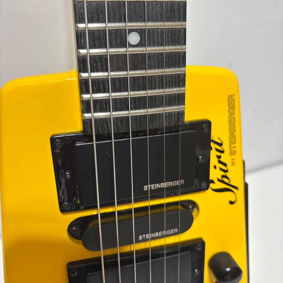 Spirit エレキギター イエロー