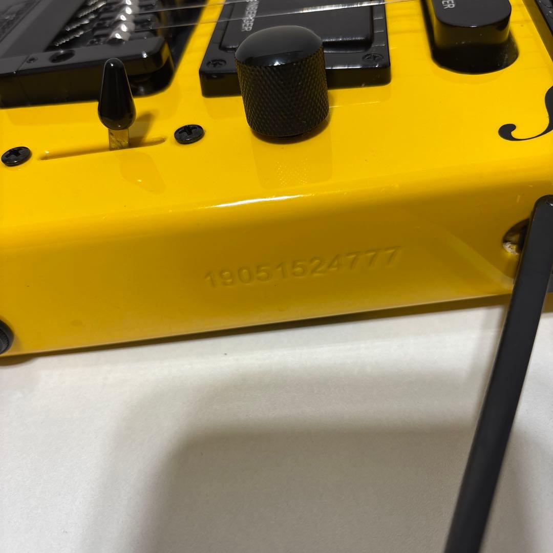 Spirit エレキギター イエロー