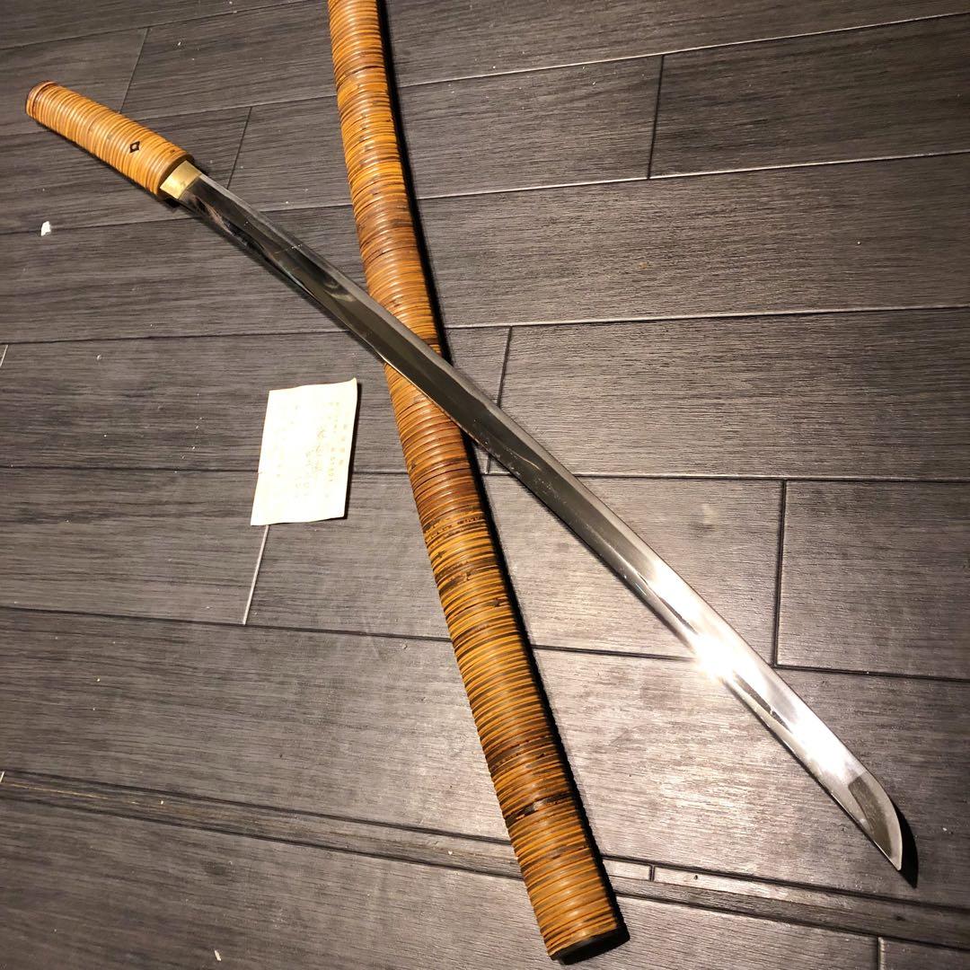 高級美術居合刀剣　籐巻造り　高級居合刀　太刀　模造刀　名刀